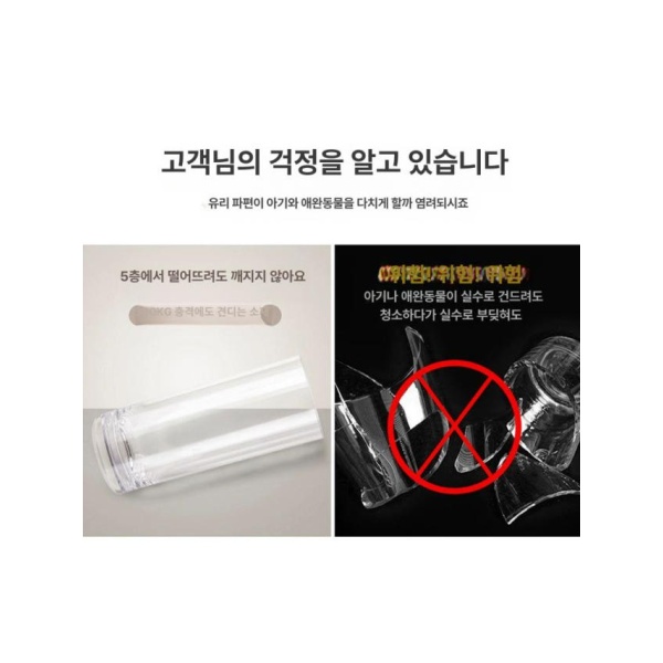 모던 유리 수경 화분 테라리움 재배용 데스크탑 물고기 직경 10 높이 20cm 직경 10 높이 20cm - 상세 이미지 3