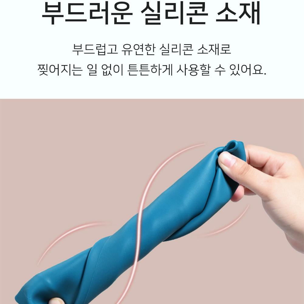 노인 어르신 실리콘 성인턱받이 노약자용 요양원 실버용품 간병 환자용 엄마턱받이 - 상세 이미지 4