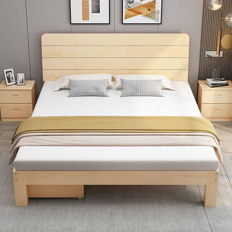 원목 평상형 수납 국내제작 템바보드 편백나무 호텔식 두꺼운 통기성 30cm 1000mm x 2000mm - 상세 이미지 2