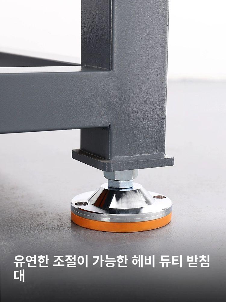 공업용 고하중 철제 선반 작업대 고중량 다이 18mm 테이블 - 상세 이미지 4