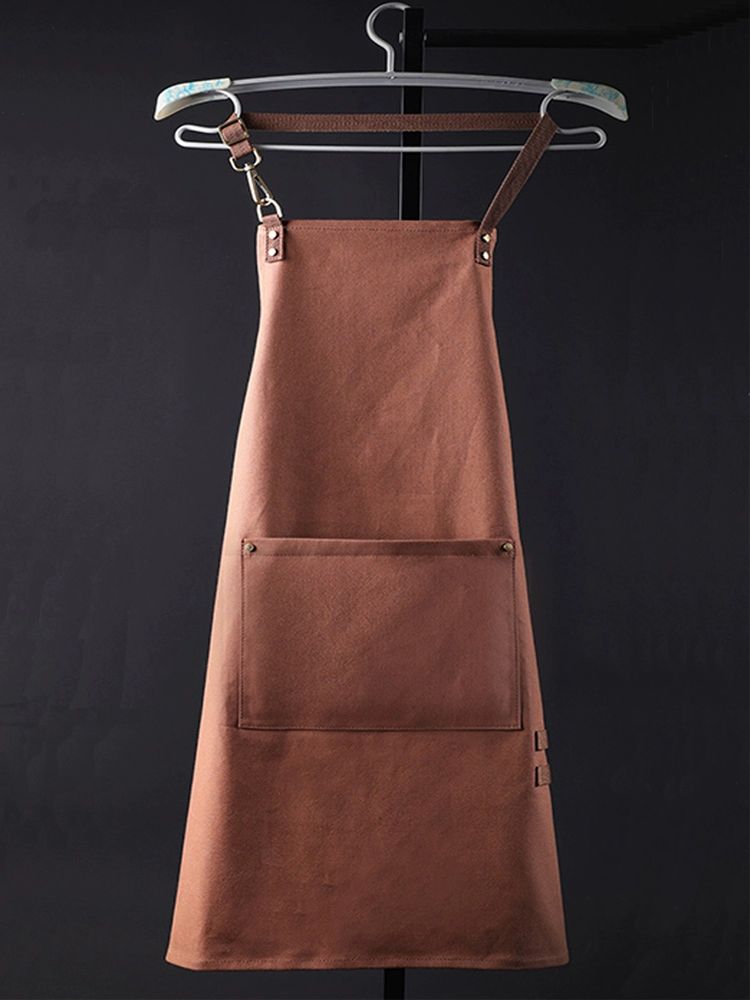카페 앞치마 공방 바리스타 작업복 H라인 전신 작업용 앞치마