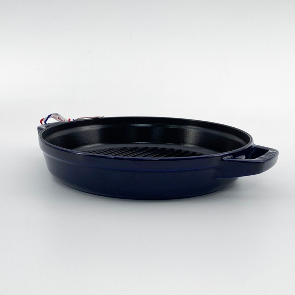 스타우브 STAUB 그릴팬 높은형 26cm 다크블루 145492691-B 프랑스 B품 - 상세 이미지 5