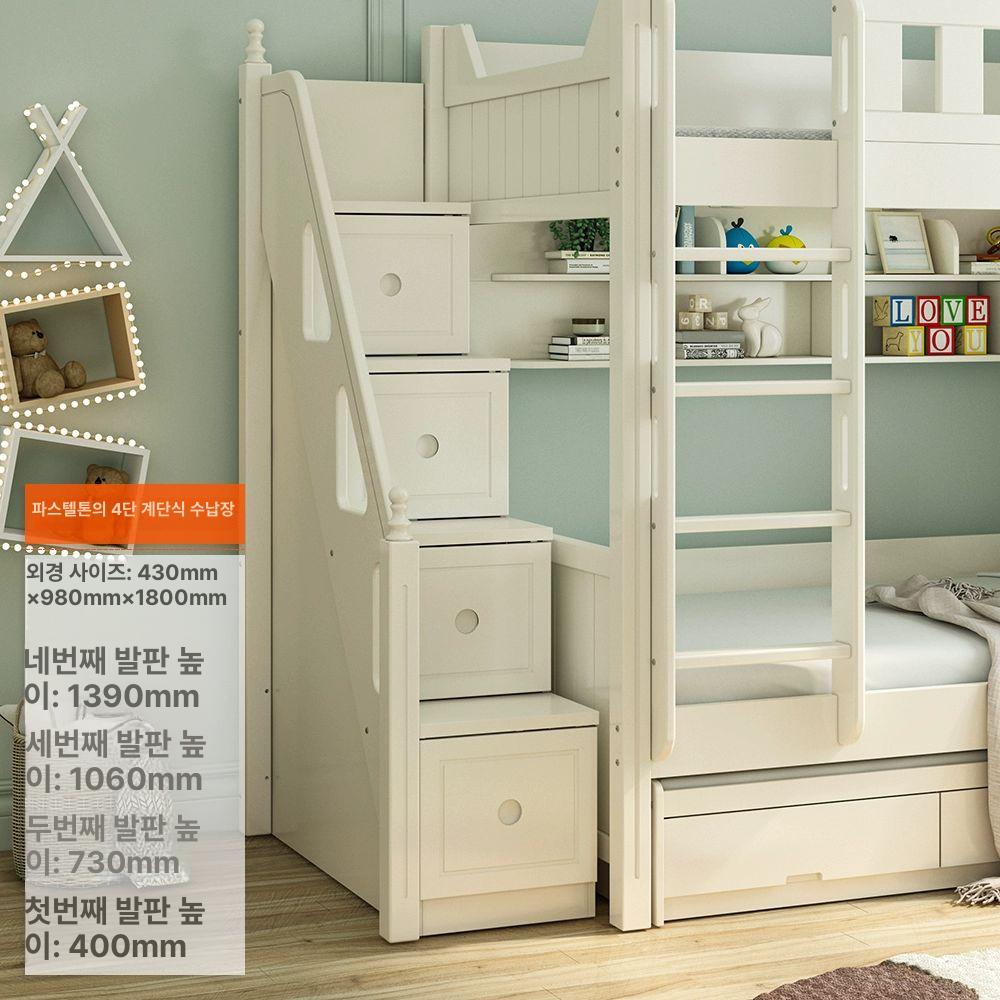 이층 수납장 서랍형 옷장 맞춤 제작 가능 내추럴 40cm 내추럴 우드 컬러 - 상세 이미지 5
