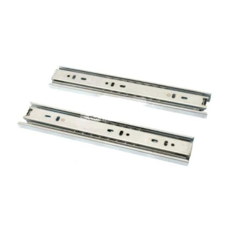 철물샵 서랍장레일 책상 렌지 서랍레일 3단볼레일 45 1조 600mm 2개