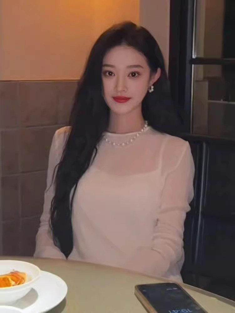 오간자원피스 돌잔치원피스 실크 레이어드 롱시스루 고급 - 상세 이미지 4
