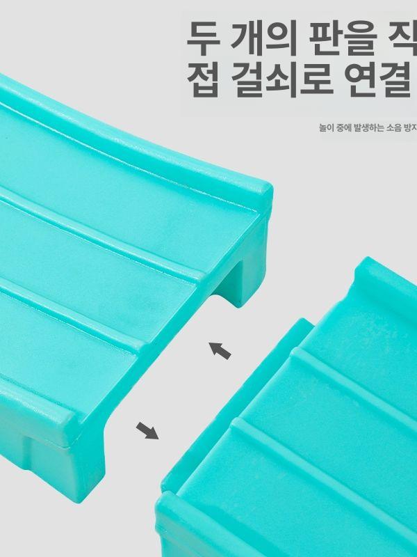 실내 미끄럼틀 놀이방 미니 유아 놀이기구 안전 슬라이드 - 상세 이미지 4