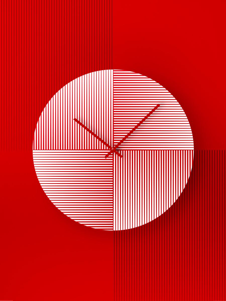 거실벽시계 디자인시계 특이한시계 선물 모던 벽걸이시계 무소음 벽시계 원형 특이한 거실시계 - 상세 이미지 2