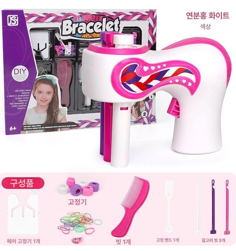 머리 땋는 기계 자동 헤어 스타일러 셀프 땋기 도구 브레이드 메이커 - 상세 이미지 5