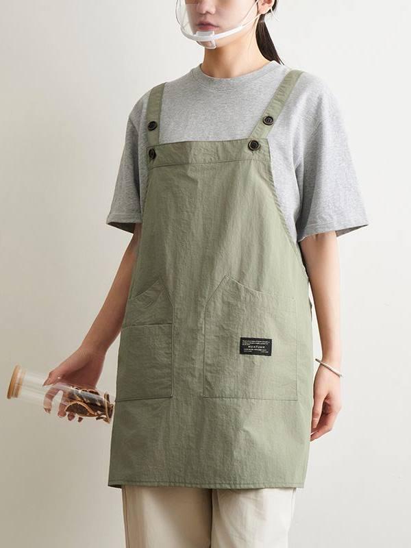 카페앞치마 숏앞치마 방수 식당 커피숍 근무복 조끼 베이커리 플로리스트