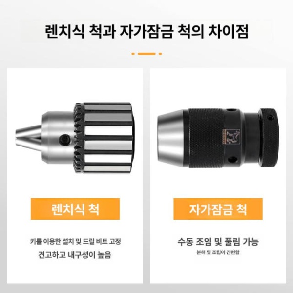 초정밀 스핀들 드릴 척 키리스 샤프트 B16호환 고정밀 거치대 장착 2번 샤프트 B18호환 B - 상세 이미지 5