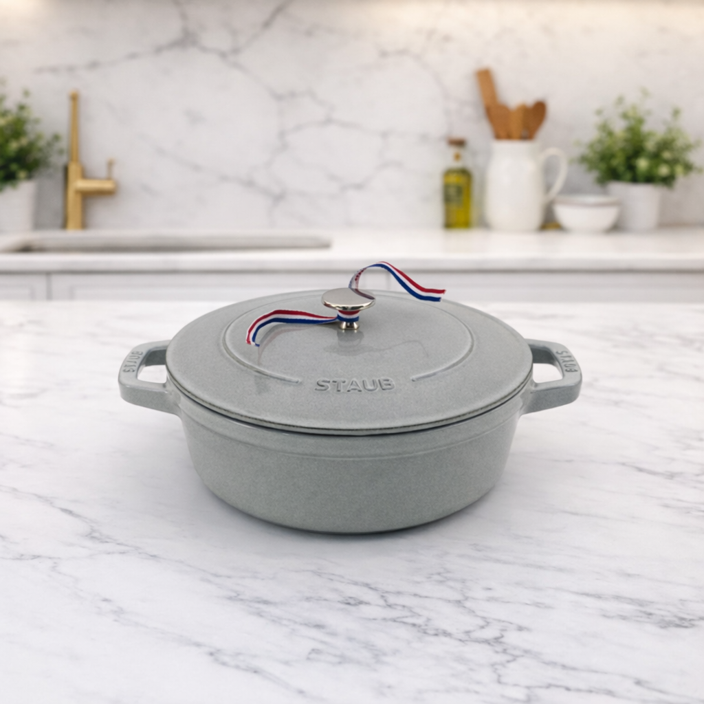 스타우브 STAUB 전골냄비 24cm 화이트트러플 1453924107-B 프랑스 B품 - 상품 이미지
