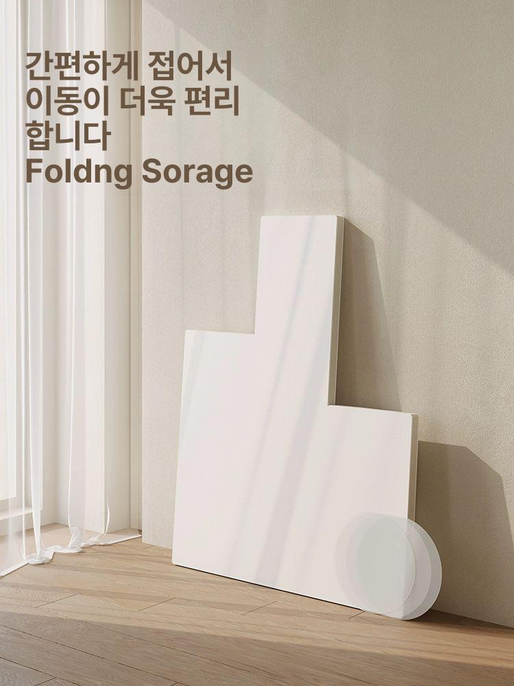 접이식 종이 전시대 이동식 오브제 디피 선반 A형 90cm - 상세 이미지 4