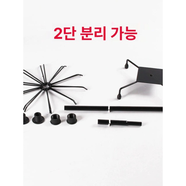 프리미엄 키링 걸이 거치대 전시 판매대 목걸이 전시대 신형 2칸 화이트 신형 2칸 화이트 - 상세 이미지 4