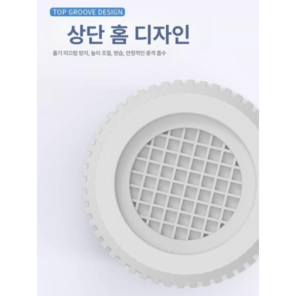 튼튼한 테이블 다리 높이조절 지지대 부속 메탈 화이트 단층 DIY 책상 화이트 단층 - 상세 이미지 4