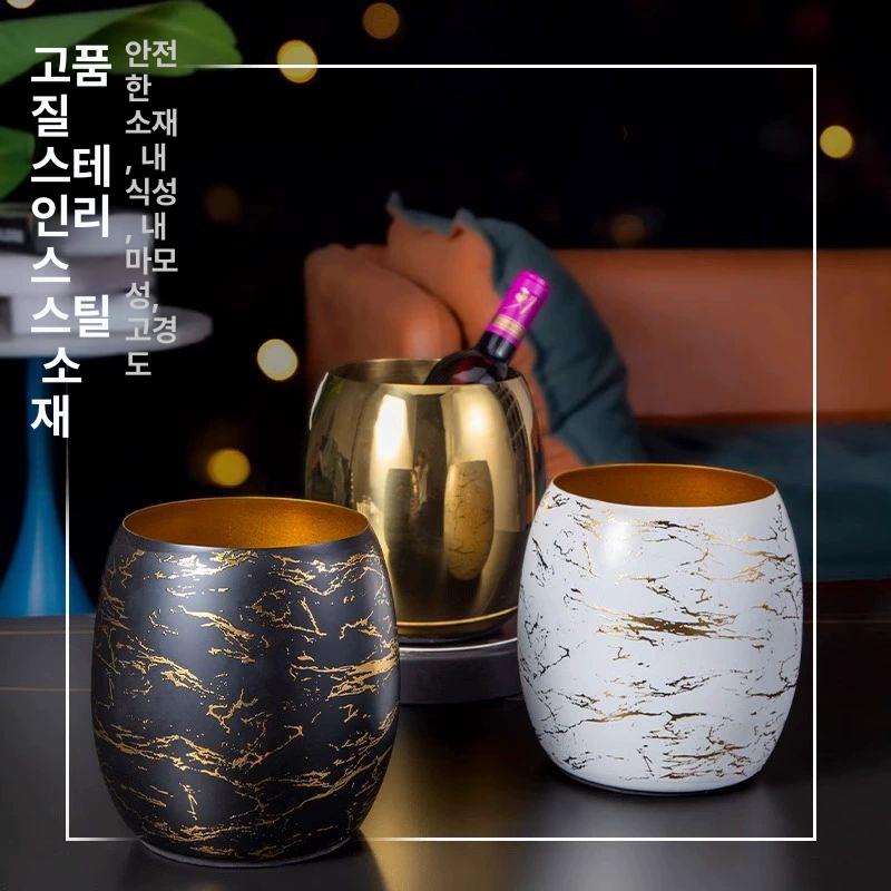 와인 칠러 버킷 아이스 바스켓 얼음통 - 상세 이미지 4