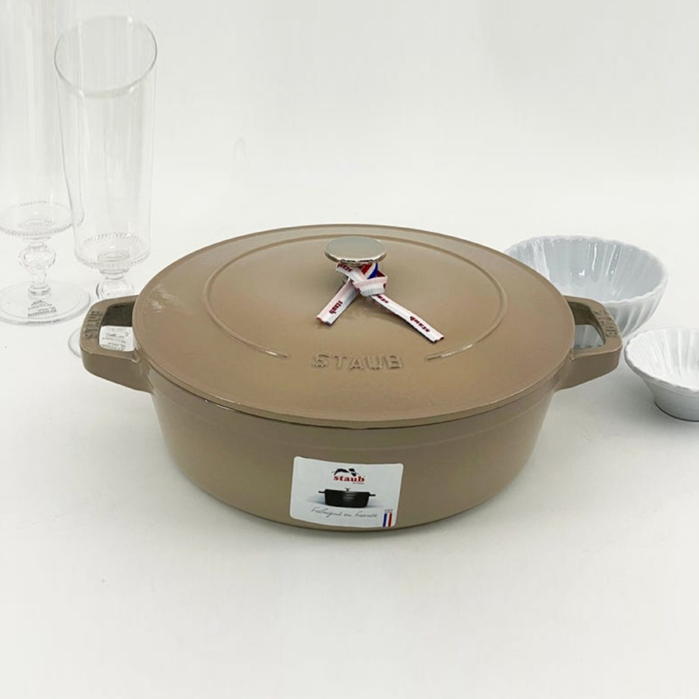 스타우브 STAUB 전골냄비 26cm 세서미 1453926146-B 프랑스 B품 - 상세 이미지 5