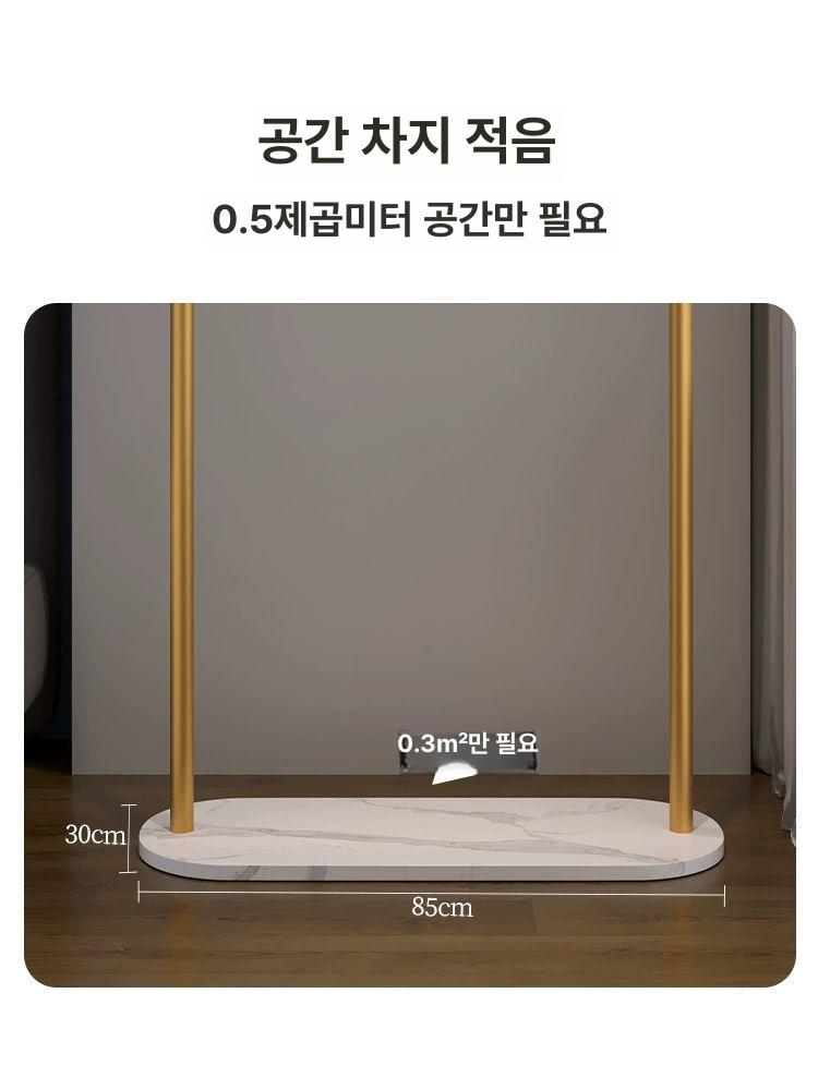 옷걸이 거치대 스탠드 행거 골드 카페 철제 바구니 화이트 보드 십자수 이미지 6