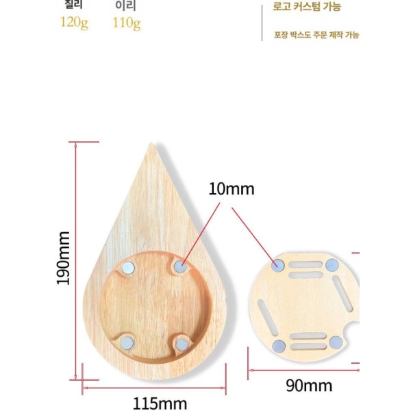 프리미엄 메달 보관함 전시 진열대 육각형 케이스 워터드롭 전시대 벽장식 워터드롭 - 상세 이미지 4