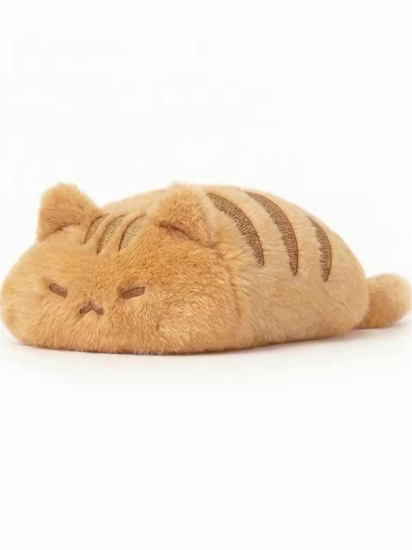 찌부냥이 봉제 인형 쿠션 말랑이 손목 받침대 치즈 고양이 - 상세 이미지 5