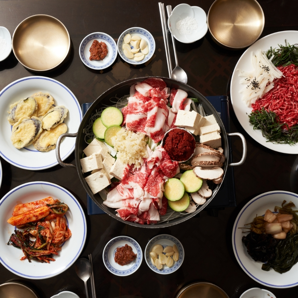 미경산한우 짜박이 찌개 세트 (2~3인분) - 상품 이미지
