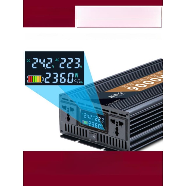 최강 파워 차량용 충전기 전압 변환기 전기차 화물차 가정용 2500W 디지털 없음 조명 드릴호환 220v 12v 2500W 디지털 없음 조명 드릴호환 220v 12v - 상품 이미지