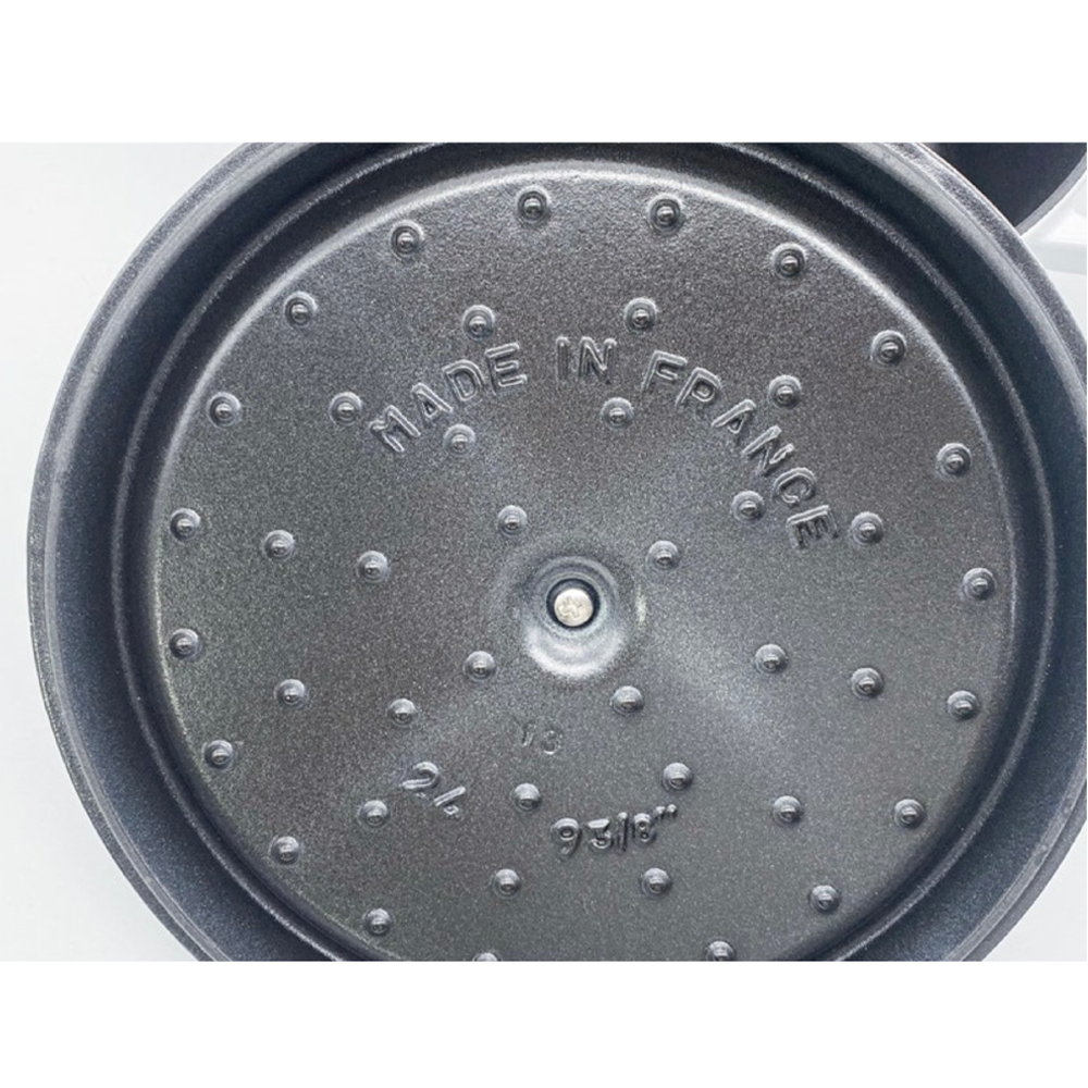 스타우브 STAUB 원형 꼬꼬떼 톨 24cm 퓨어화이트 125092402-B 프랑스 B품 이미지 8