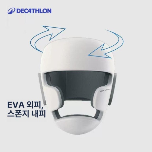 최강자 복싱 헤드기어 MMA 훈련용 코보호 헤드가드 성인 M 머리둘레55-58cm 프리사이즈 성인 M 머리둘레55-58cm 프리사이즈 - 상세 이미지 5