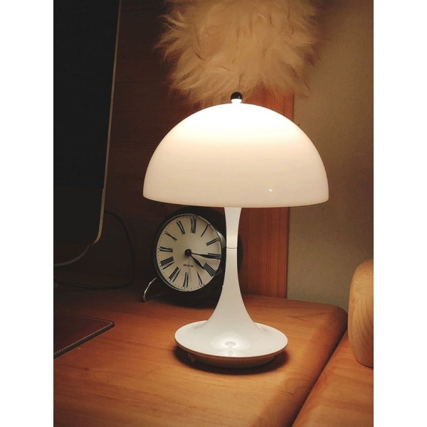 감성 충전식 테이블 램프 독서등 스탠드 소형 지름 25cm 34cm 버튼 스위치 소형 지름 25cm 34cm 버튼 스위치 - 상세 이미지 2