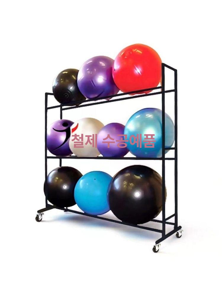 짐볼 정리함 요가 밸런스볼 필라테스 매트 요가매트 수납장 - 상세 이미지 5