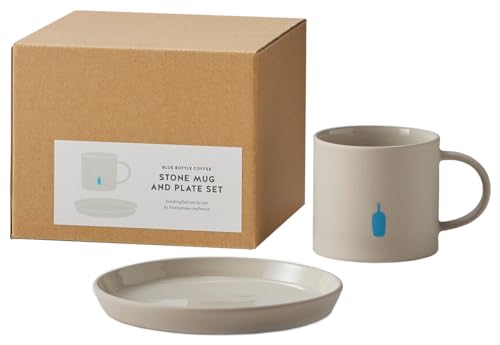 블루보틀 커피 스톤 머그 & 플레이트 세트