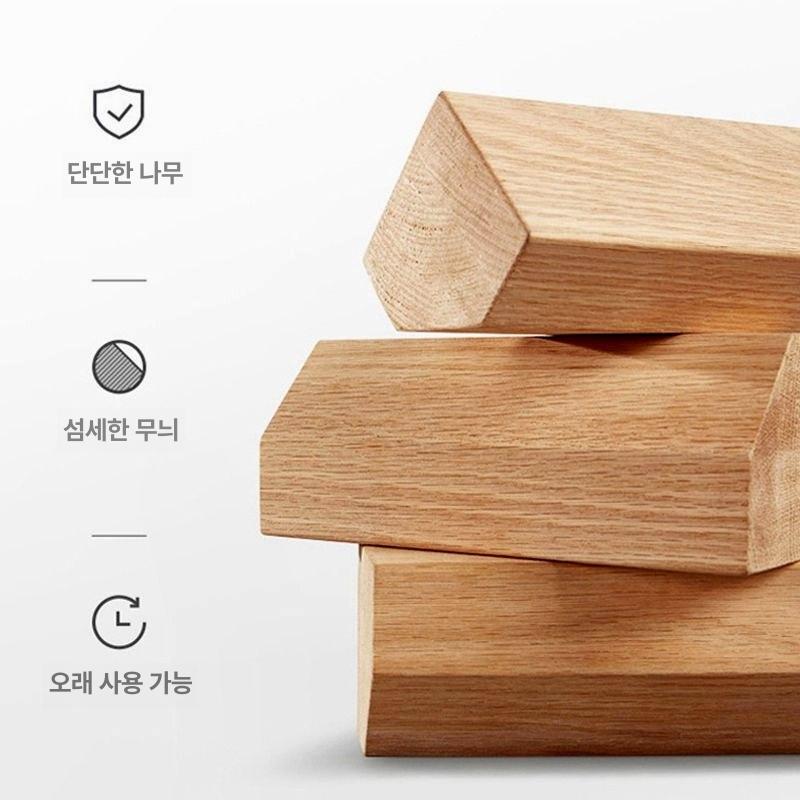벽걸이 거실장 북유럽 스타일 원룸 장식장 선반 TV 월넛 2.0m 현장 설치 - 상세 이미지 4