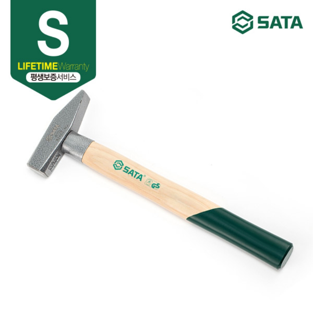 사타 SATA 엔지니어 망치 히코리 핸들 400G 92403 단조 목수 해머망치 - 상세 이미지 2