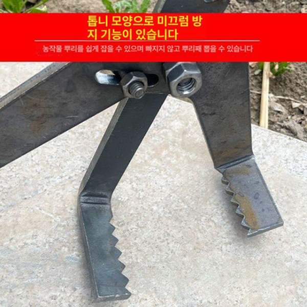강력한 고추대 뽑기 장비 단일 손잡이 기구 장착형 장대 뽑는 헤드 단일 헤드 - 상세 이미지 3
