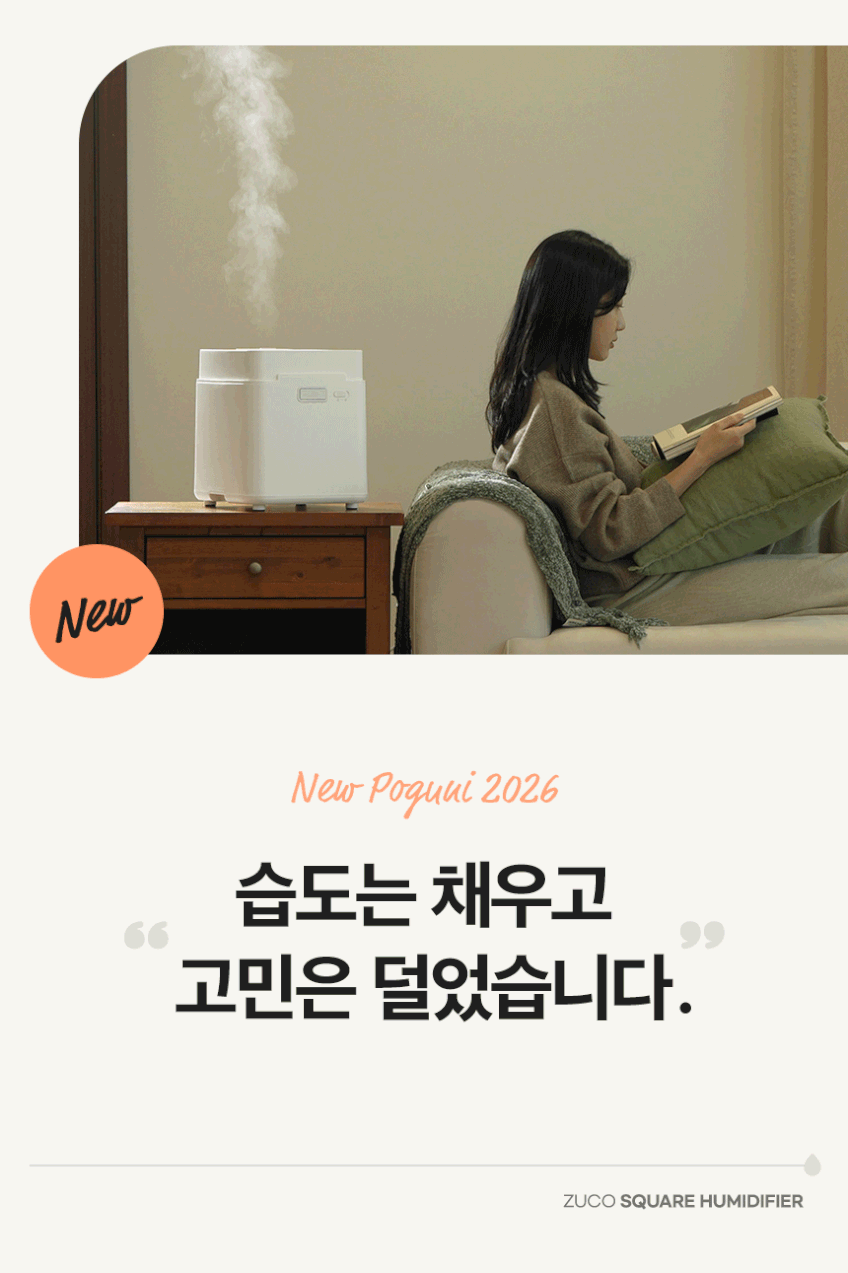 주코 포그니 가열식 가습기 스텐 대용량 4L ZH-LG901G 판매처 상세 정보 이미지 2