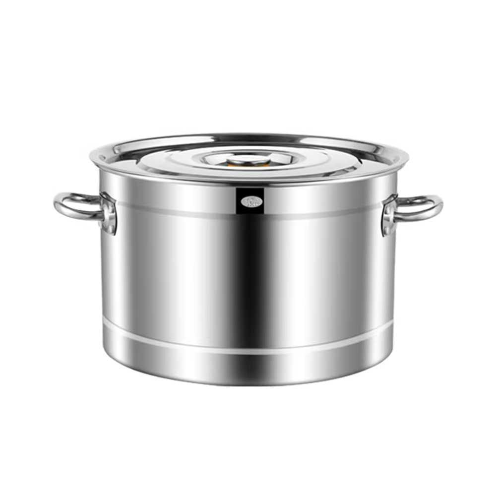스텐 들통 대형 찜통 큰냄비 빨래 바케스 곰탕 찜솥 29cm - 상품 이미지