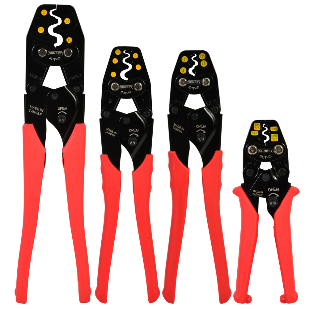 썬키 터미널압착기 0.3~5.5mm 175mm SCT-55 - 상품 이미지