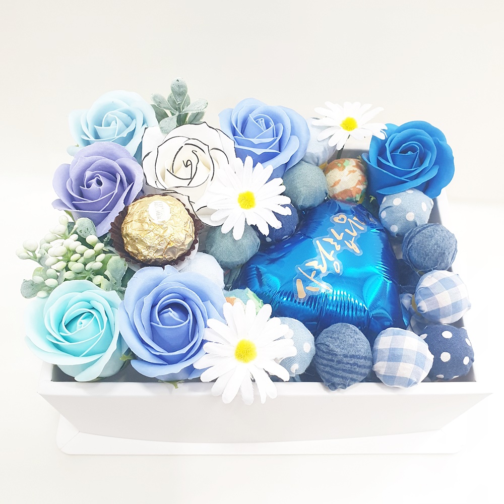 사탕 꽃다발 화이트데이 선물 여자친구 화이트데이꽃바구니 이미지 4