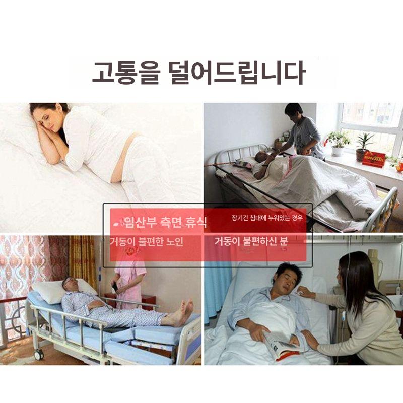 삼각 쇼파 겸용 산모 지지대 푹신한 요양원 방수 허리받 커피 삼각쿠션+헤드레스트 너비 60cm - 상세 이미지 3