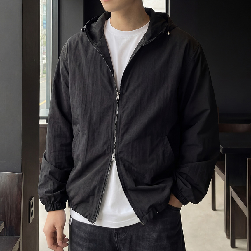 남자 아노락 바람막이 봄 바람막이 간절기자켓 이미지 6