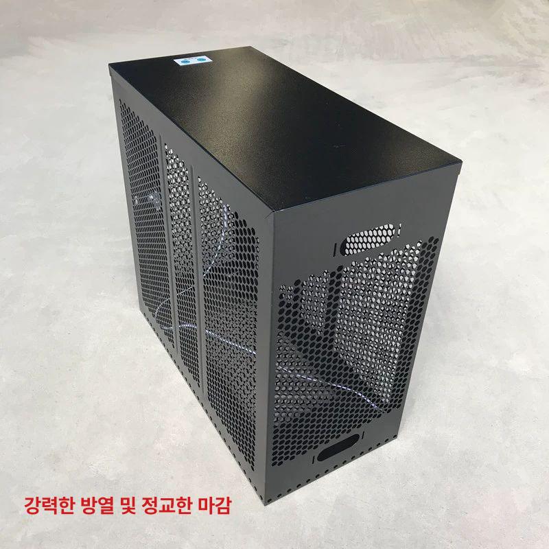 본체 도난방지케이스 카페 도서관 잠금상자 데스크탑 1 대형 블랙 공식 표준 구성 - 상세 이미지 4