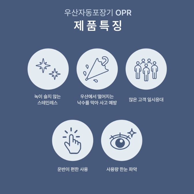 우산자동포장기 비닐회수기부착형 1구우산포장기 국산 - 상세 이미지 4