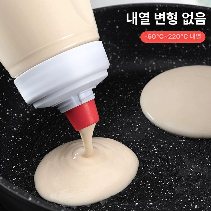 호떡 반죽통 소스통 베이킹 식당 주방 붕어빵 쉐이크 반죽 셰이커 디스펜서 - 상세 이미지 3