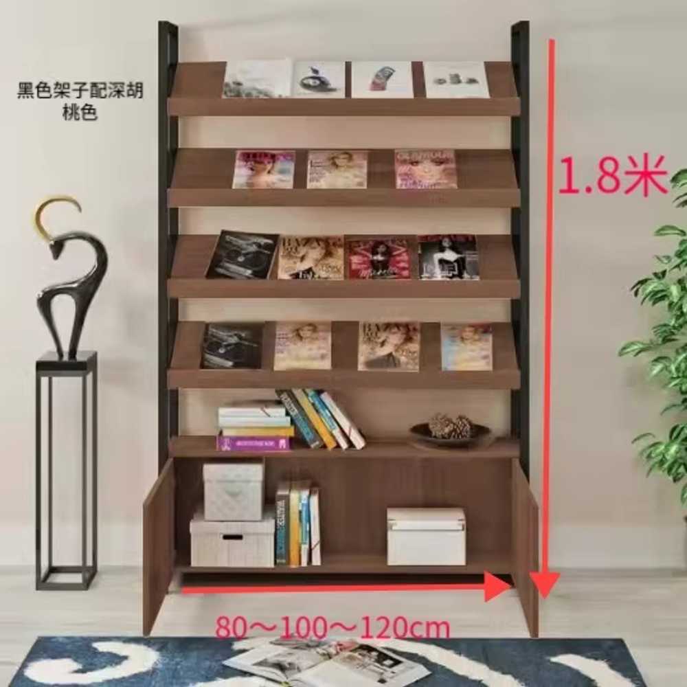 카달로그 진열대 게시대 철제 수납장 매거진 도서관 - 상세 이미지 3