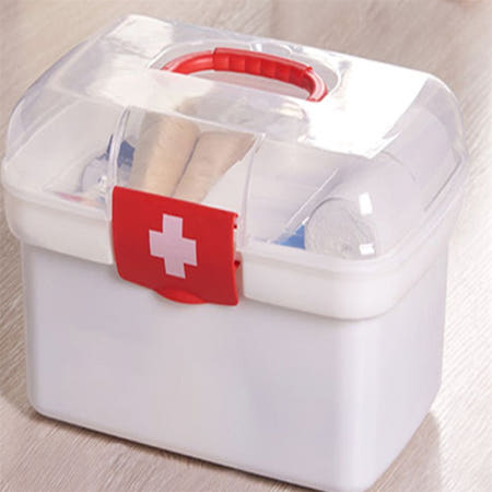 김조팸 휴대용 구급상자 2단 구급가방 휴대용구급함