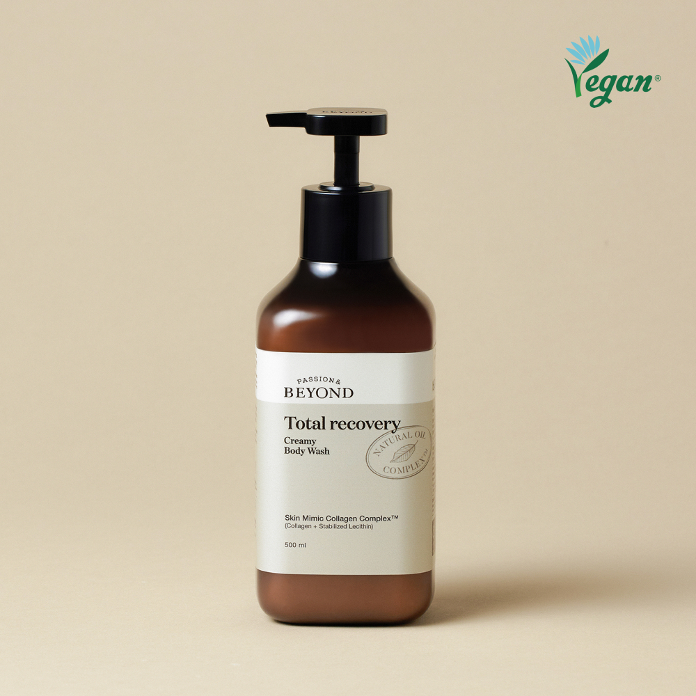 비욘드 사과향 콜라겐 토탈리커버리 크리미 바디워시 500 mL 제품 이미지