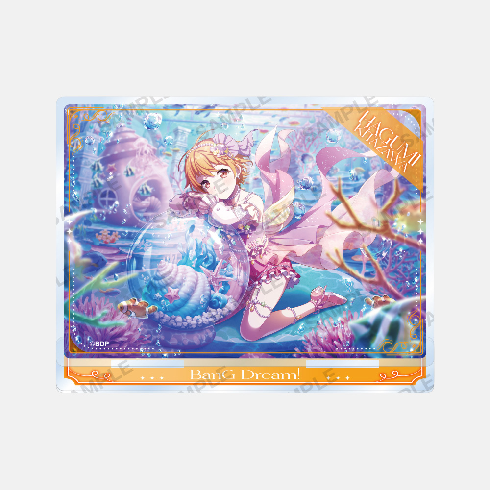 [예약] 뱅드림 헬로 해피 월드 플레이트 아크릴 스탠드 vol.1 (5종) 이미지 4