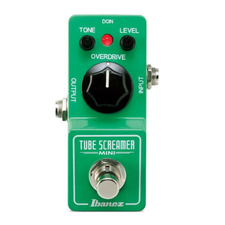 [해외]기타 오버드라이브 튜브 일렉 베이스용 스크리머 페달 TSmini 미니오버드라이브 선물 없음