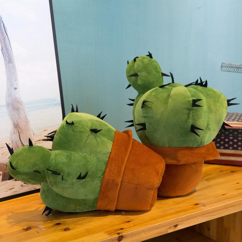가시 화분 선인장인형 유니크한 가짜 그린 37cm - 상세 이미지 3