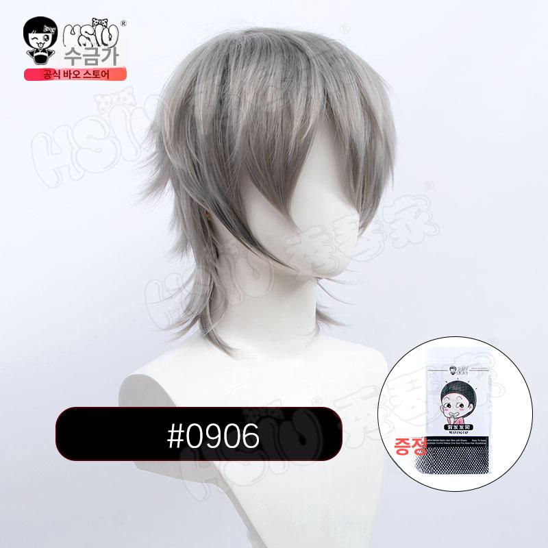 웨이브 레드 코스프레 합성 투톤 자연스러운 내열성 브라운 1241 - 상세 이미지 4