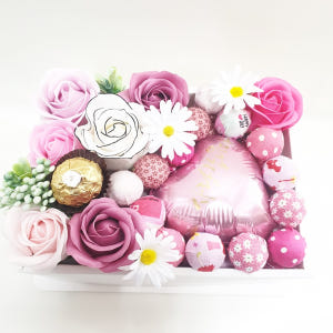 사탕 꽃다발 화이트데이 선물 여자친구 화이트데이꽃바구니 실사용 후기 | 효과 있을까? - 상품 이미지 1